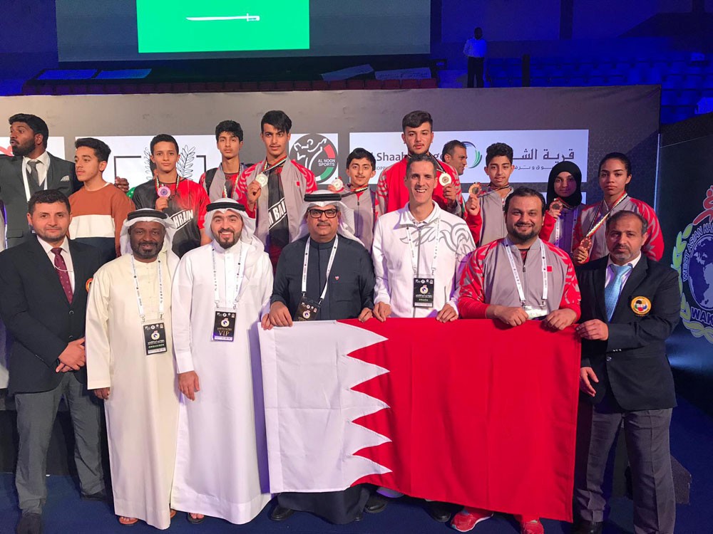 منتخب الكاراتيه يحصد 9 ميداليات في بطولة غرب آسيا