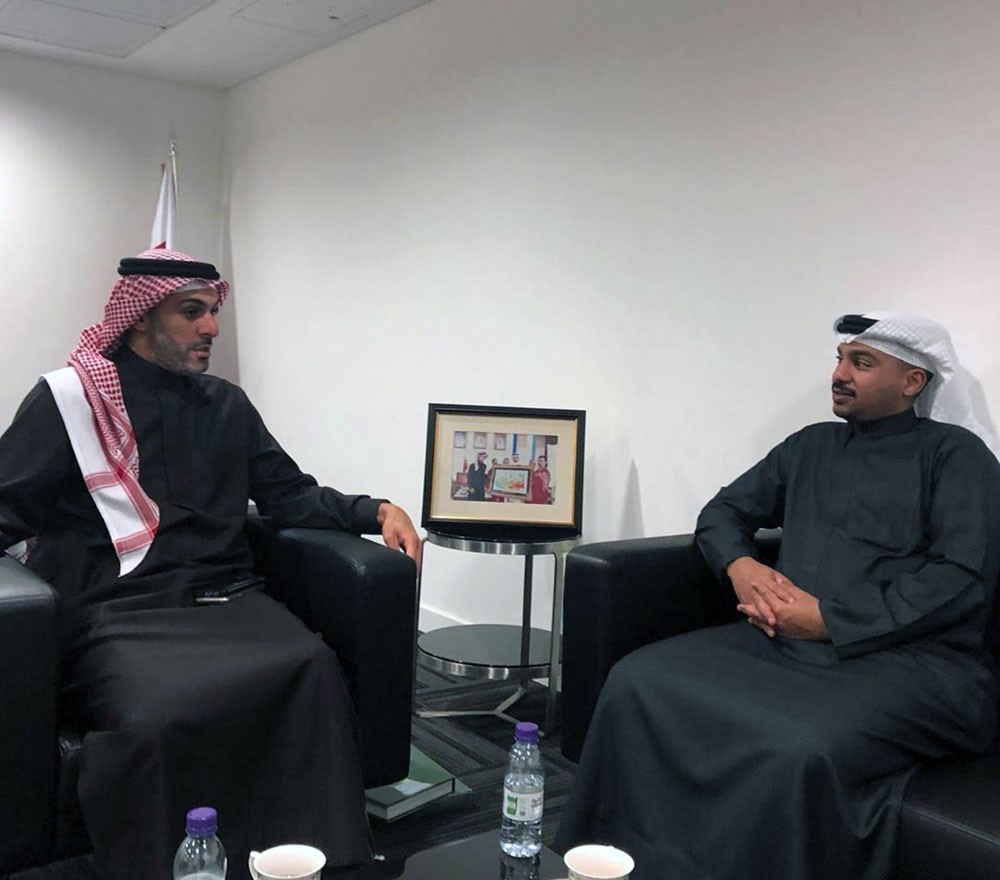 محمد بن دعيج يعقد اول اجتماع بعد اشهار اللجنة البارالمبية
