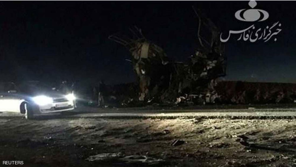  إيران تهدد بالرد على الهجوم الانتحاري خارج حدودها
