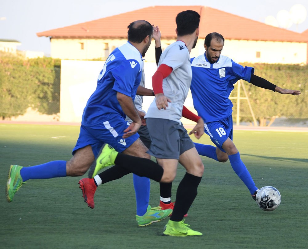 تعادل مثير بين بابكو وجارمكو في دوري الشركات الكروي