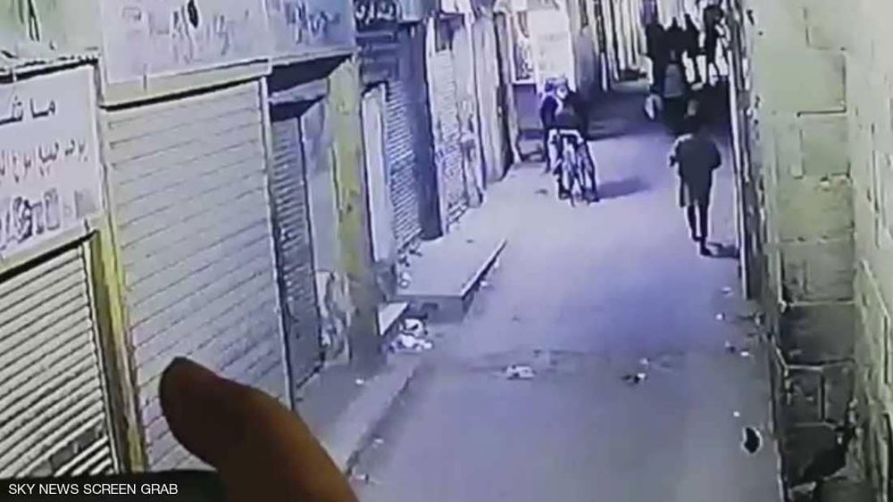  صور وتفاصل لحظة تنفيذ تفجير حي الجمالية بوسط القاهرة