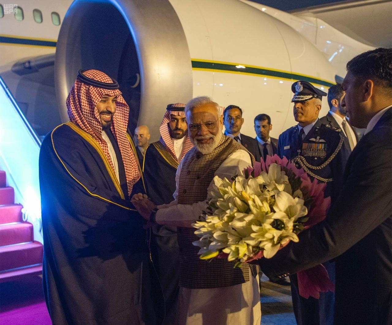 محمد بن سلمان يصل الهند محطته الثانية في جولته الآسيوية