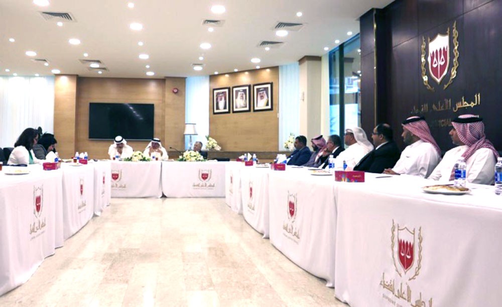 الأعلى للقضاء يناقش تنظيم وتطوير نظام الخبرة