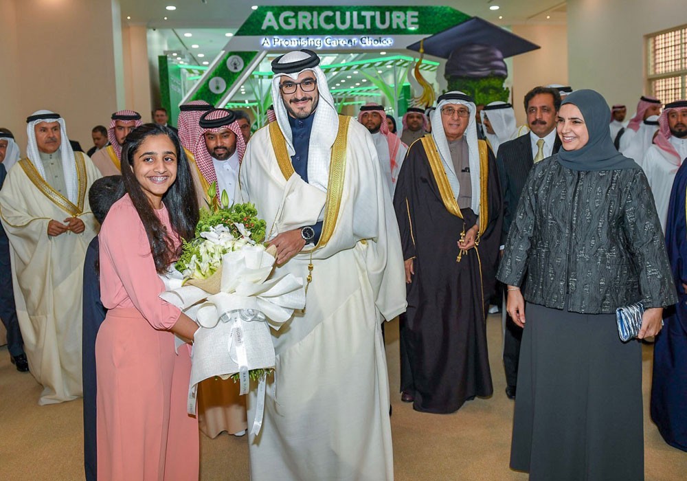 سمو الشيخ عيسى بن سلمان يفتتح معرض البحرين الدولي للحدائق