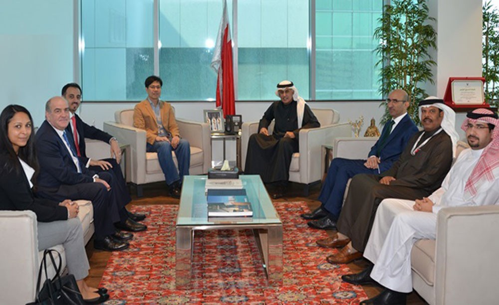 وزير الصناعة يستقبل مدير عام شركة باور روت للتصنيع