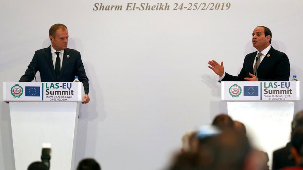السيسي: هذا ما طلبه القادة العرب من الأوروبيين في القمة