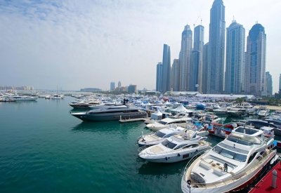 400 يخت ومركب مميز بمعرض دبي العالمي للقوارب