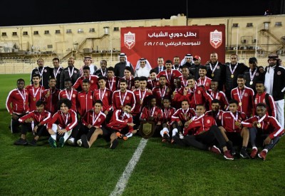 المحرق بطلاً لدوري الشباب لكرة القدم