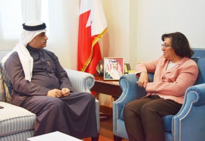 وزيرة الصحة والنائب الصالح يبحثان  أطر التعاون مع السلطة التشريعية