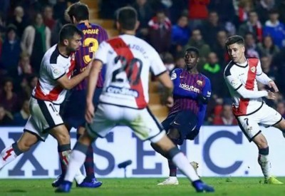برشلونة يبدأ حلم "الثلاثية" بمواجهة رايو فايكانو