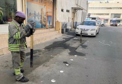 أمانة العاصمة تزيل 721 عامود حديدي خلال شهرين