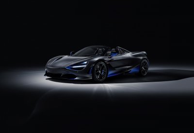 720S Spider من McLaren الديناميكية الهوائية بواسطة الألوان في  جنيف الدولي  