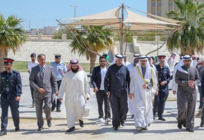 محافظ الجنوبية يقوم بزيارة تفقدية إلى منطقة الرفاع الغربي