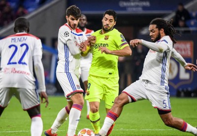 برشلونة يخشى "مفاجأة" ليون في دوري الأبطال
