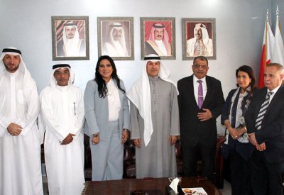 محافظ العاصمة يستقبل رئيس جمعية المحامين البحرينية