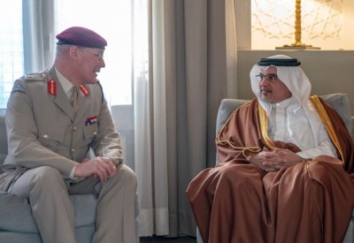 نائب جلالة الملك يشيد بالعلاقات المتميزة بين البحرين والمملكة المتحدة