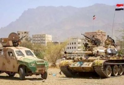 تعز.. الجيش اليمني يستعيد مواقع جديدة في جبهة البرح