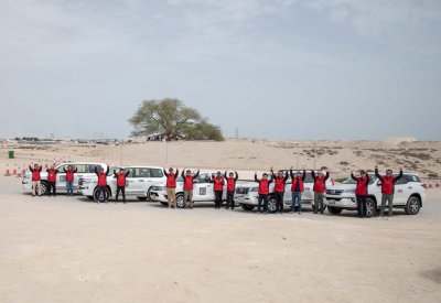 تويوتا جازو انطلق في البحرين لمواجهة تضاريسها الفريدة