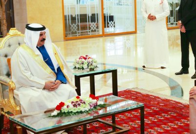 جلالة الملك يستقبل السفير السعودي والقائم بأعمال سفارة إمارات في تركمانستان