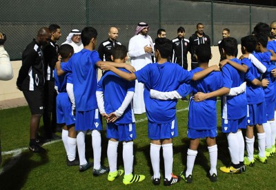 رئيس اتحاد الكرة يطلع على تحضيرات منتخب الأشبال