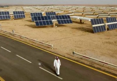 الإعلان عن أكبر مشروع للطاقة الشمسية في السعودية