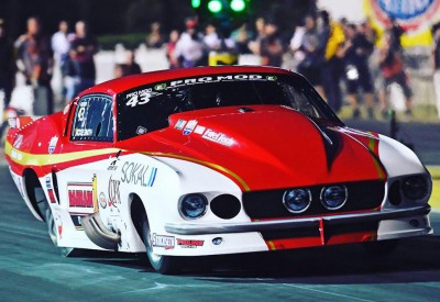 "بحرين ون" يحقق أسرع زمن في تاريخ بطولة العالم NHRA للسيارات