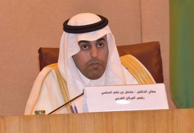 رئيس البرلمان العربي يرفض رفضاً قاطعاً قرار ترامب بسيادة اسرائيل على الجولان السوري المحتل
