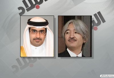  الأمير أكيشينو نجل امبراطور اليابان يستقبل سمو محافظ الجنوبية