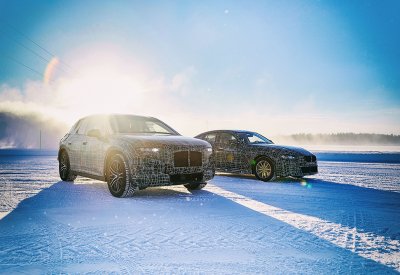 اختبارات قاسية في الدائرة القطبية استعدادًا لإطلاق طرازات BMW iX3 وBMW i4 وBMW iNext