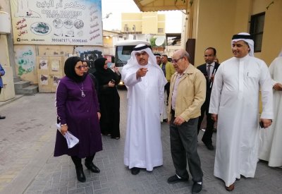 "الأشغال" تبحث مع الصالح مشاريع الطرق والصرف الصحي في ثالثة العاصمة