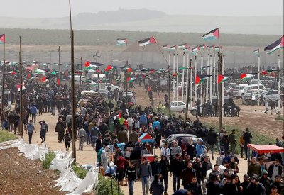 "الأرض والعودة".. مقتل فلسطينيين و200 مصاب برصاص إسرائيلي