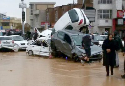 فيضانات إيران.. إعلان الطوارئ في الإقليم الجنوبي الغربي