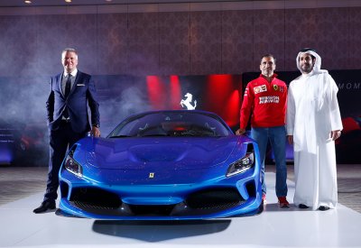 فيراري تكشف عن إف 8 تريبوتو أقوى سيّارتها من فئة محرك V8