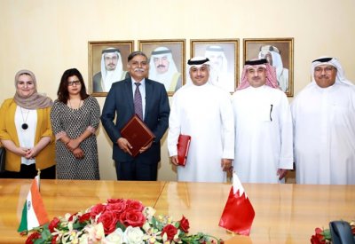 البحرين والهند توقعان مذكرة تفاهم للتعاون في مجال الفضاء
