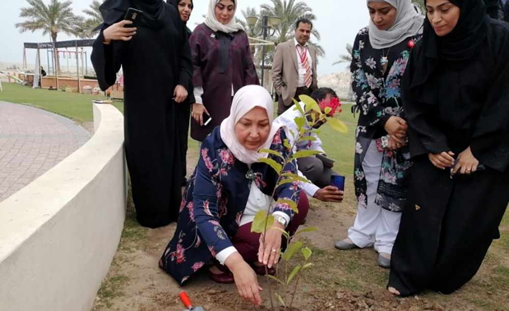 أمانة العاصمة تؤكد على اهمية التشجير في التنمية المستدامة