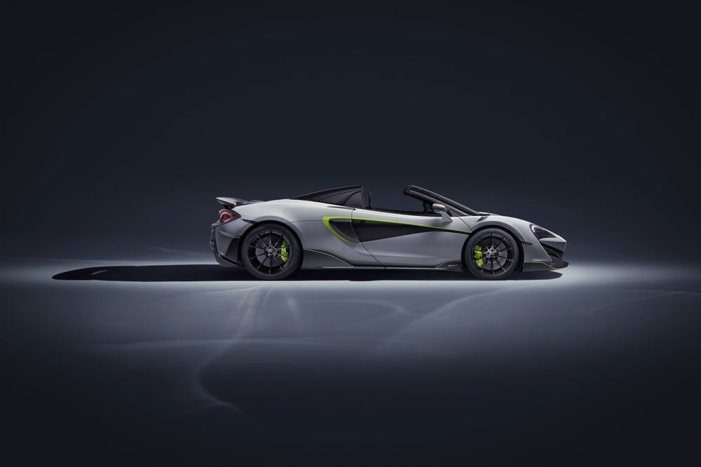 600LT Spider تلفت الأنظار