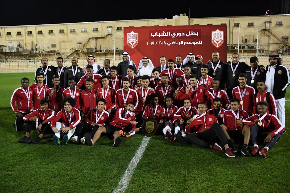 المحرق بطلاً لدوري الشباب لكرة القدم