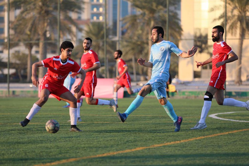 "الجامعة العربية" ينتزع الثالث من "أما" بفوز قاتل