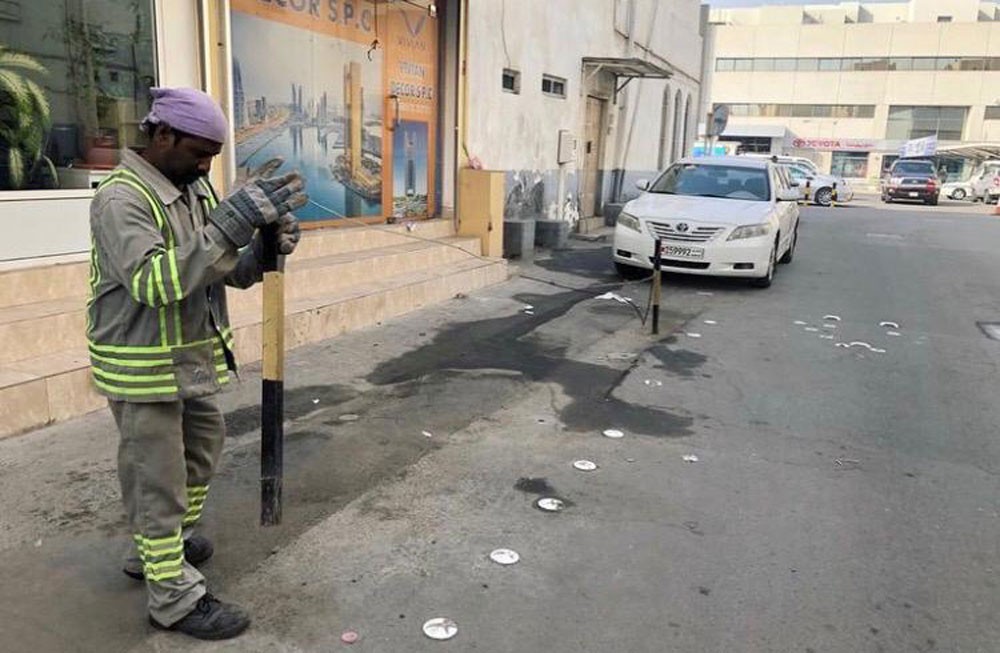 أمانة العاصمة تزيل 721 عامود حديدي خلال شهرين