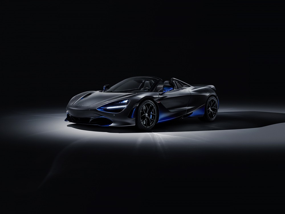 720S Spider من McLaren الديناميكية الهوائية بواسطة الألوان في  جنيف الدولي  
