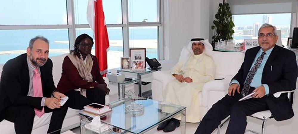 الرئيس التنفيذي للمجلس الأعلى للبيئة يستقبل وفد منظمة الأمم المتحدة للتنمية الصناعية‎