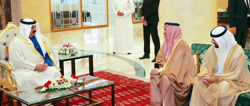 جلالة الملك يستقبل السفير السعودي والقائم بأعمال سفارة إمارات في تركمانستان