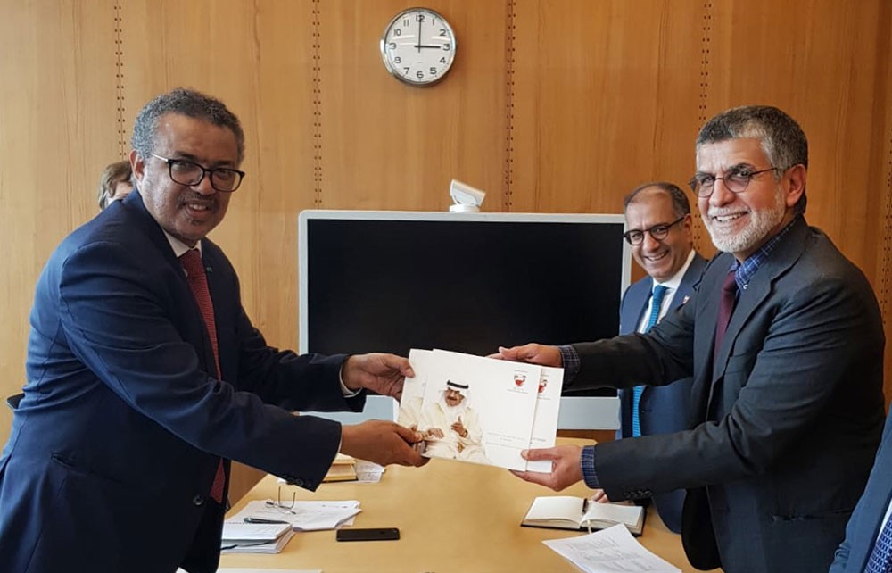 مدير عام الصحة العالمية يشيد بجائزة سمو رئيس الوزراء للتنمية المستدامة