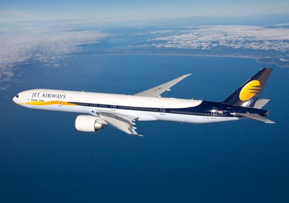 "Jet Airways" الهندية تشغل ثلث أسطولها الأصلي