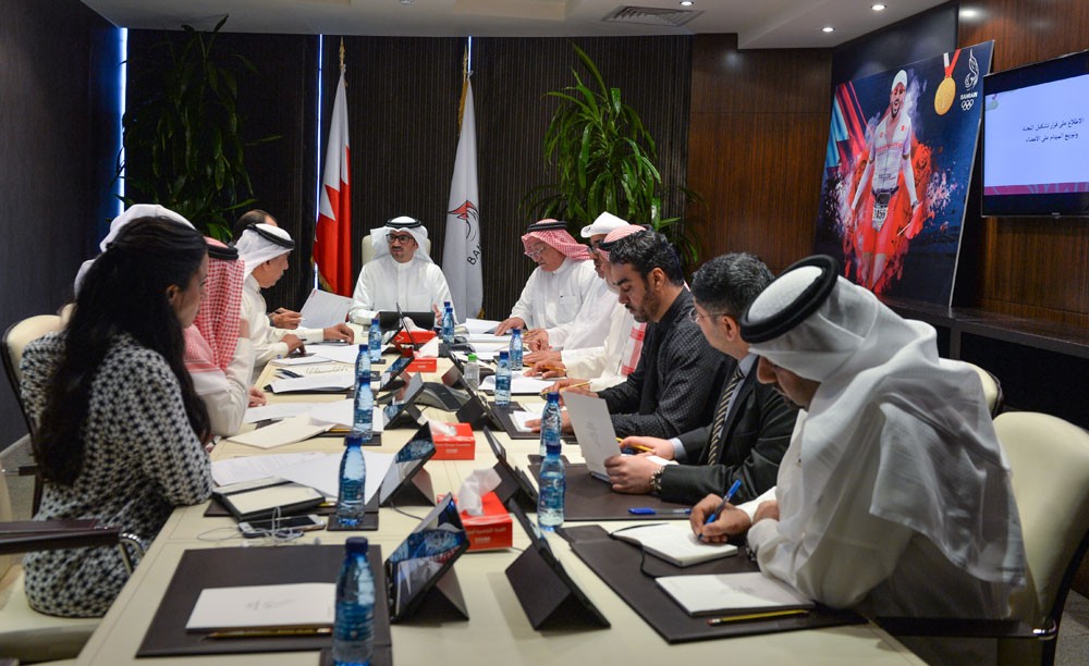 النصف يترأس الاجتماع الأول للجنة التحضير لاجتماع الجمعية العمومية