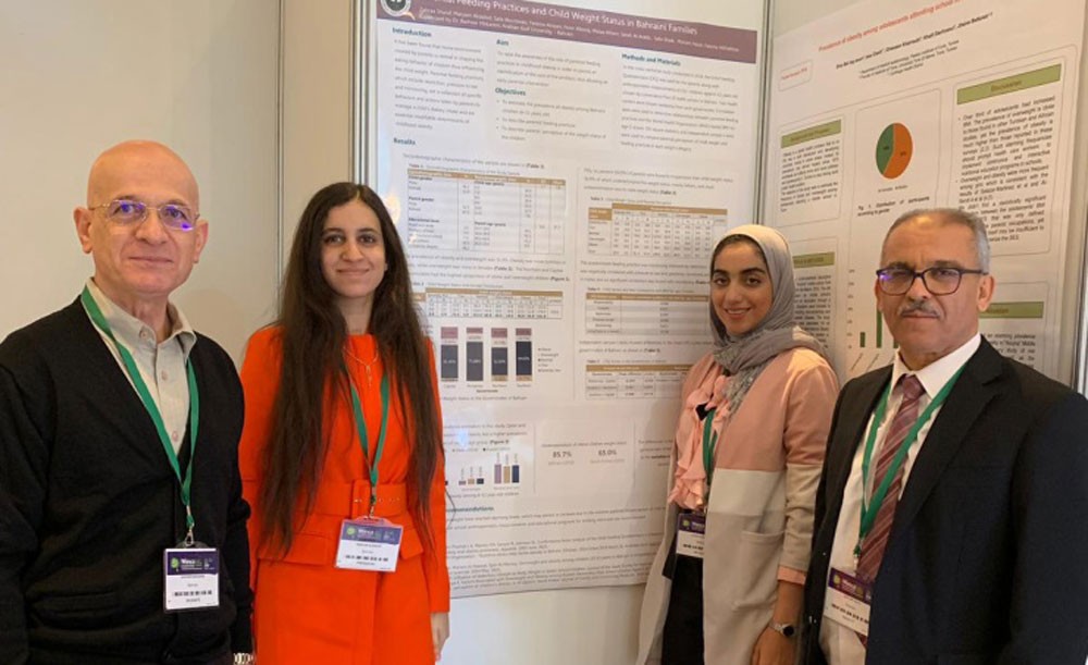 "جامعة الخليج" تفوز بجائزة أفضل ملصق بحثي