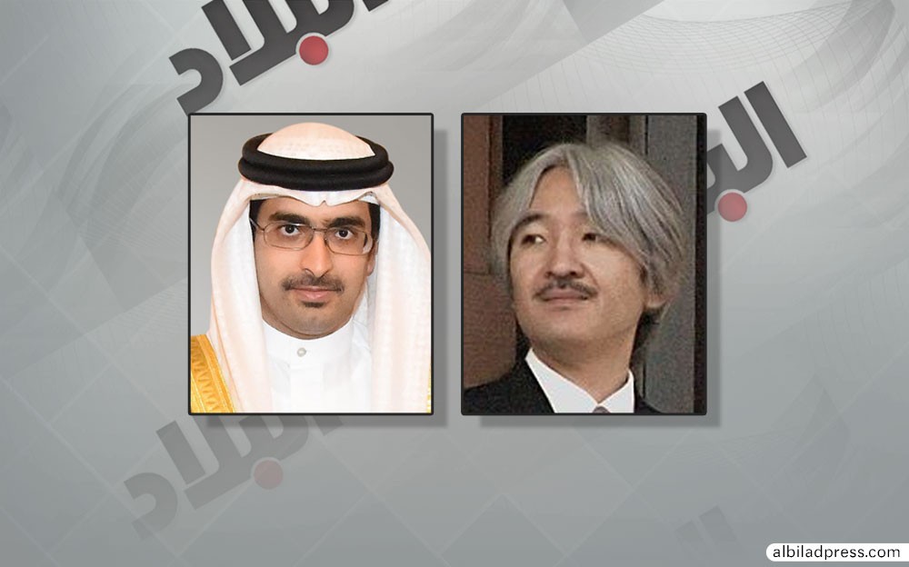  الأمير أكيشينو نجل امبراطور اليابان يستقبل سمو محافظ الجنوبية