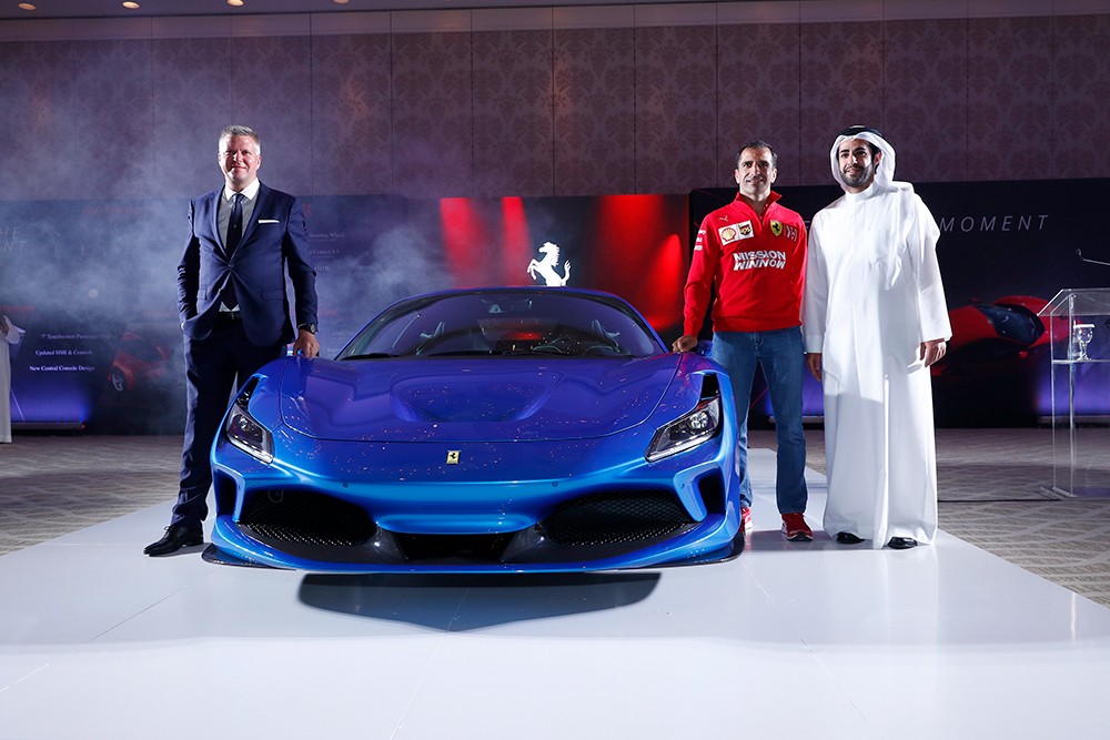 فيراري تكشف عن إف 8 تريبوتو أقوى سيّارتها من فئة محرك V8