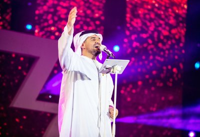 حسين الجسمي يختتم حفلات موسم الشرقية