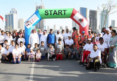 محافظ العاصمة يرعى مارثون (كن محفزاً) لذوي الهمم وسط مشاركة شعبية